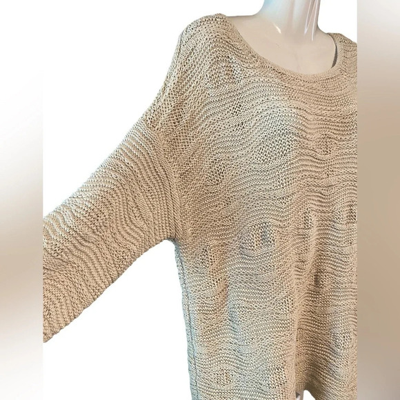 J. Jill Cream Textured Knit Sweater - Picture 3 of 8